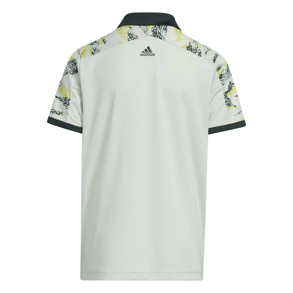 Junior Adidas Colourblock Golf Polo Shirt HD1061 - Image 2