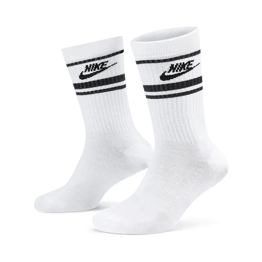Nike Everyday Essential Crew Stripe 3-Pack Golf Socks DX5089