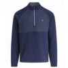 Original Penguin Mixed Media 1/4-Zip Golf Top OGKSB053GG