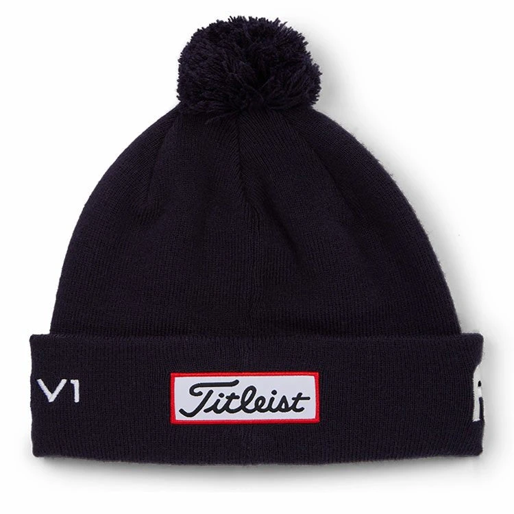 Titleist Tour Pom Pom Golf Beanie TH22WTP - Image 2